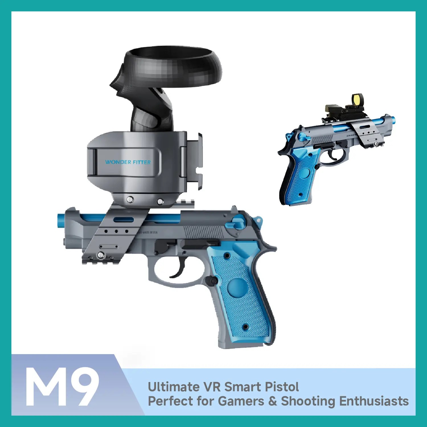 WONDERFITTER M9 Dual-Mode Controller: Precision Haptics for VR & Big Screen