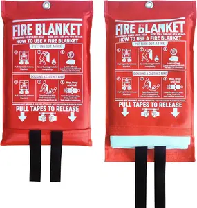 Fire Blanket for Home and Kitchen,40" x 40", 2 Pack,  Fire Blanket