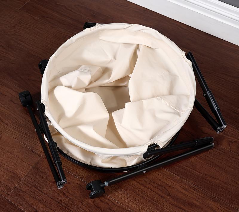 Cella Collapsible Laundry Hamper with Wheels
