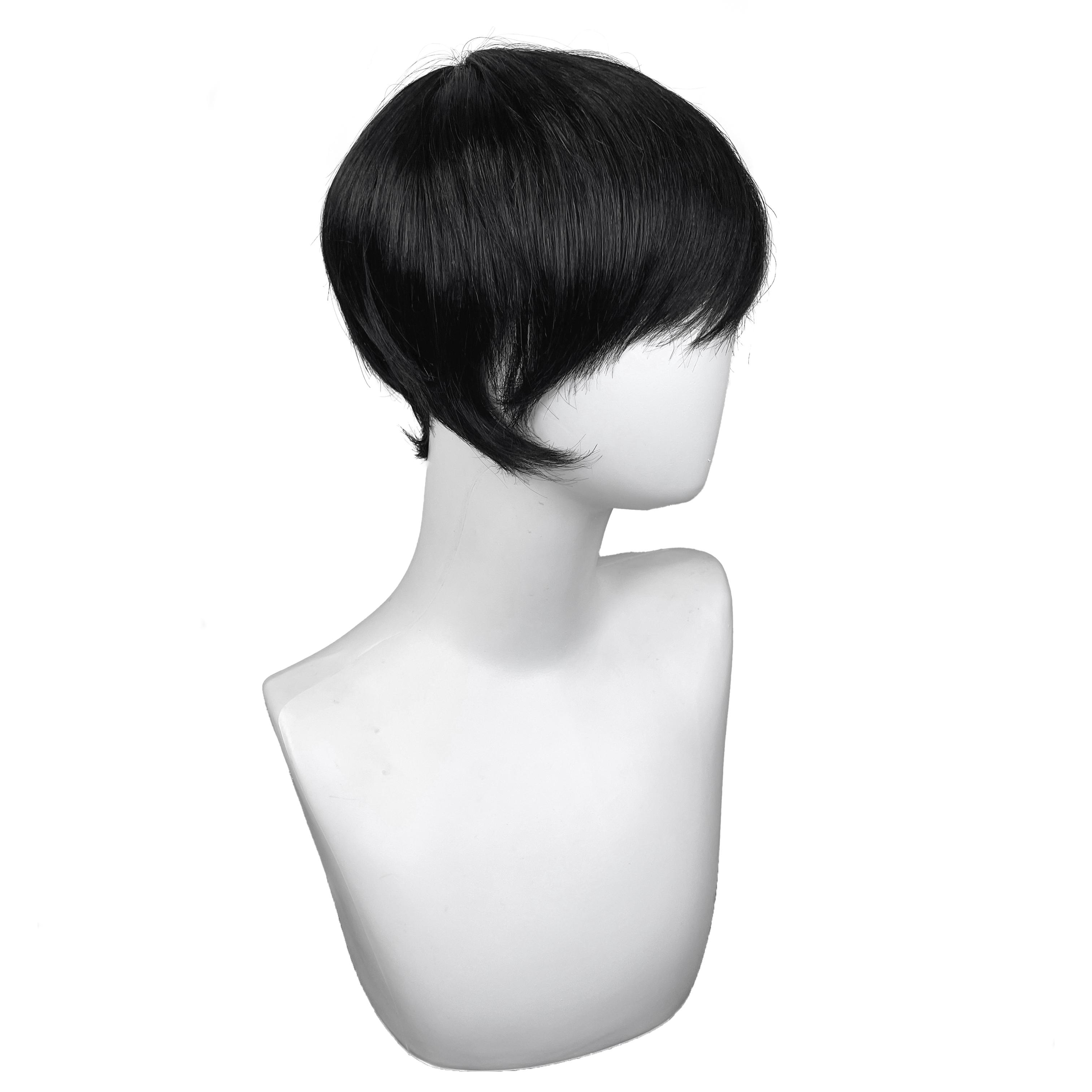 OPQHAIR  6 Inch Women' Short Wig Look Short Straight Hairstyle Suitable for Summer, Music Festivals, Parties & Casual Attire