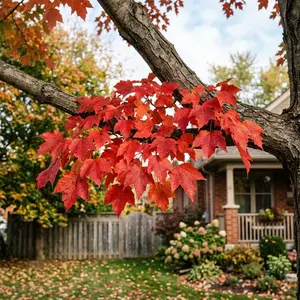 50 Red Maple Seeds for Planting - Heirloom Red Maple Flower Seeds for Home Garden