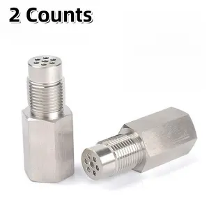 Oxygen Sensor Spacer Adapter, Stainless Steel Auto Sensor Repair Tool, M18x1.5 Oxygen Sensor Extender, Car Engine & Transmission Repair Tool