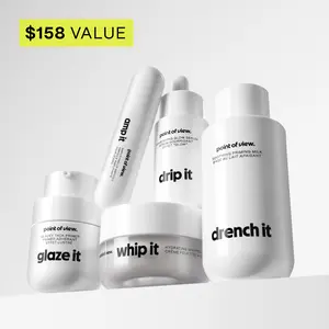 Dew It Bundle by Point of View: Ultimate Routine for Skin Repair, Hydration, and Glow Deep Treatment Set