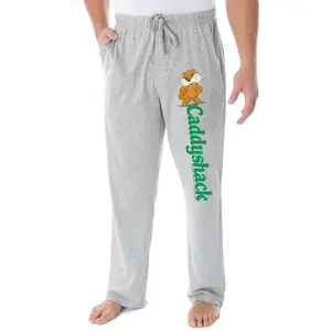 Caddyshack Men's Dancing Gopher Character Loungewear Sleep Bottoms Pajama Pants