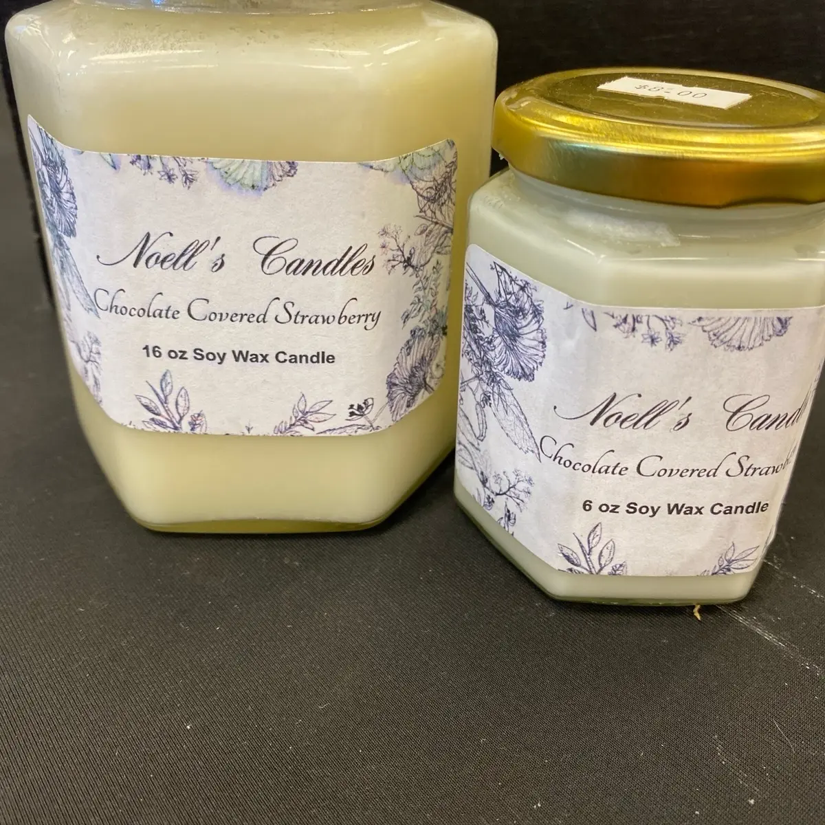 Chocolate Covered Strawberry Soy Wax Candle