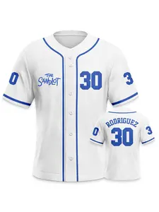Desert Legend #30 Movie Baseball Jersey, Comfortable Fabric, Ideal for Sports Wear, Gift for Sports Fans