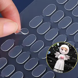 Adhesive Stick Dot Double-Sided Installation Putty Stick Fixed Suitable for Wall Hanging Crafts Balloon Holiday Party Decoration, Clean and Removable, No Trace with Ear Double-Sided Adhesive Car Decoration Footsticker Blind Box Stickers Dispensing Sticker