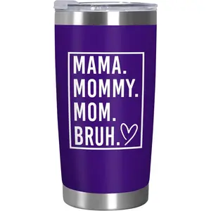 Christmas Birthday Gifts for Mom from Daughter Son - Stainless Steel Insulated Coffee Tumbler with Lid 20 oz - Gifts Ideas for Mother Mama Grandma, Funny Tumblers for Women 20 OZ Stainless Steel Tumbler