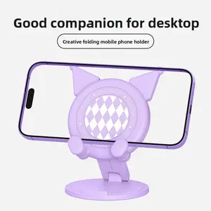 Universal Flexible Folding Phone Tablet Desk Stand, Adjustable Smartphone Holder for Office Use, Durable and Portable Design, Cell Phone Mount, Cellphone Stand