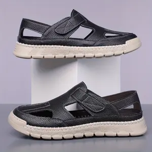 Brand Bdhjydb The Perfect Summer Gift for Men, These Comfortable Closed Toe Sandals Feature an Adjustable Strap and a Durable Anti-Skid Sole, A Practical and Thoughtful Footwear Choice for Dad, Husband, and Friends.