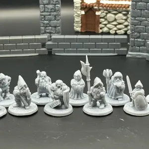 Dwarf D&D Starter Pack| 28MM Miniatures| Designed by BriteMinis tabletop miniatures