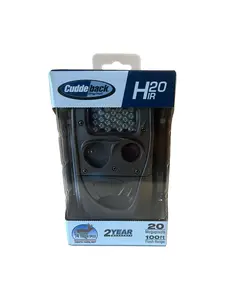 Cuddeback H2O IR Camera 20MP with 24 LEDs 850nm Low Glow Flash 100 Feet Range 1/4 Second Trigger Speed 2 Year Warranty