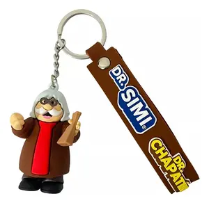 Dr. Simi Dr Chapatin Keychain - Character Figure