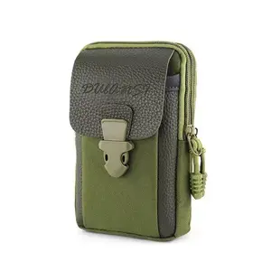 Multifunctional Belt Waist Bag for Men, Waterproof Running Tactical Pouch, Outdoor Sports Phone Case, Fits 6.5 Inch Phones, Waist Slip Pocket