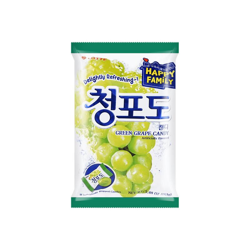 LOTTE Korea Green Grape Flavor Candy 153g