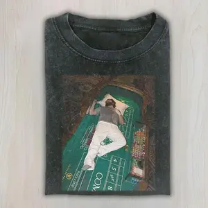 The Hangover Casino Floor Scene T-Shirt, Funny Vegas Party Meme Graphic Tee, The Hangover Movie, Las Vegas Night, Drunk Aftermath, Gambling Table Vibes, Bachelor Party Humor, Unisex Cotton Crewneck T-Shirt Menswear Womenswear Streetwear Top