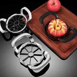 Zinc Alloy Fruit Slicer, Durable Kitchen Tool for Easy Apple, Orange Slicing