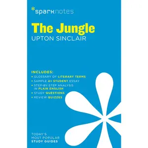 USED-The Jungle Sparknotes Literature Guide by Sparknotes (Paperback)