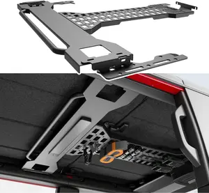 powoq Overhead Molle Panel Compatible with 2021-2025 Ford Bronco 4 Door Roof Reinforcement Cross Bar Overhead Storage Rack Replacement for 2021-2025 Ford Bronco Accessories