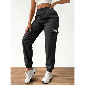 Women's  Cargo Pants - Ultra-Lightweight All-Purpose Trousers Adjustable Smart Waist | Military-Grade Flap Pockets (Multi-pocket Design) Office/Hiking/Commute Ready | Wrinkle-Proof & Water-Resistant
