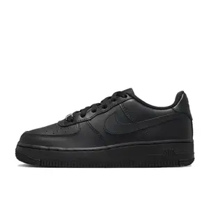 Nike Air Force 1 Low LE Black Youth / Women’s Perfect Daily Casual Fashion Footwear Walking Sneakers Shoes Girl