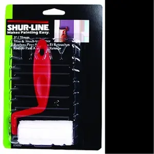 212 MAIN 3 in. Trim Roller and Tray Set - For Lattice, Cupboards, Narrow Wall Sections, Small Jobs; Ideal for Stain, Sealer Application