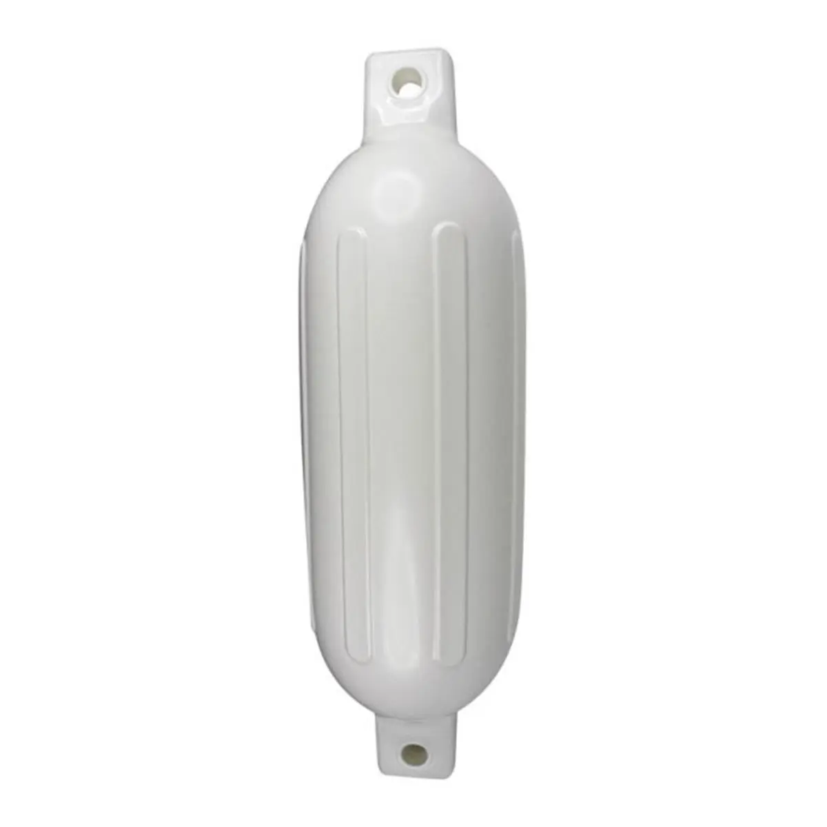 212 MAIN Seamless Pontoon Boat Fenders - White, 5x18 in, Molded Ends, Hull Protection Accessory for Pontoon Boats