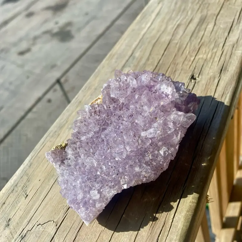 Amethyst cluster