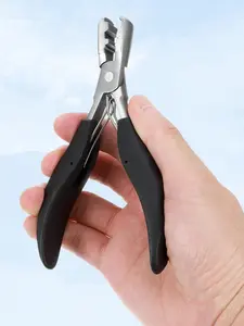 1 PC Fusion Bond Crusher Tool Hair Extension Pliers Hair Extension Remove Tool for Keratin Hair Extensions