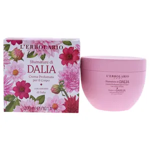 LErbolario Shades of Dahlia Perfumed Body Cream For Unisex 10.1 oz Body Cream