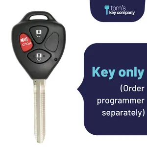 Key and Remote for Select Scion and Toyota Vehicles ("dot" Chip Key with 3 Button Remote) MOZB41TG-3B-dot