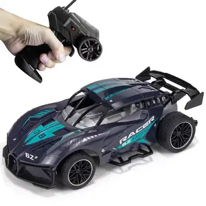 Remote Control Racing 2.4g Blue Remote Control Drift Model Durable Boys' Toy Children's Gift