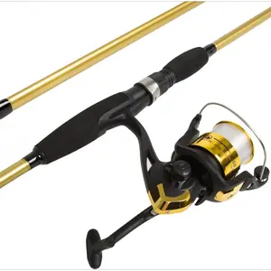 Strike Series 2-Piece Spinning Rod and Reel Combo – 6.5ft (78") Medium Action Fishing Pole for Bass, Trout & Freshwater Angling – Durable Angler Gear with Smooth Reel Performance