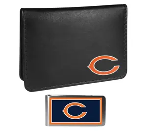 Siskiyou Sports NFL Weekend Bi-fold Wallet & Color Money Clip