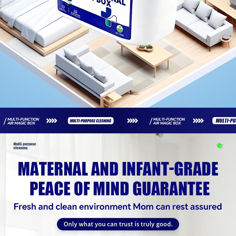 Liapu Air Purifying Box - Multi-Functional Odor Eliminator with Wide Coverage, Perfect for Removing Smells in Home, Office, and Car Interiors, No Trace Formula