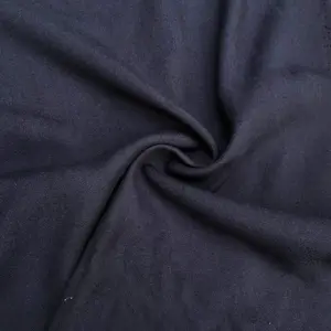 60" Dark Blue 100% Lyocell Tencel Gabardine Eco-Friendly Medium Weight Woven Fabric By The Yard