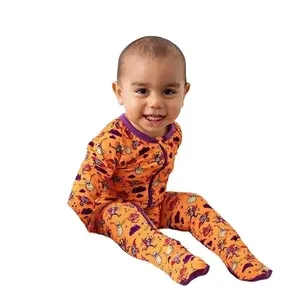Bestaroo Baby Footie Pajamas – Ultra Soft Bamboo, 2-Way Zipper, Fold-Over Mittens, Snug & Cozy Year-Round Sleepwear for Newborns & 0-3M Babies