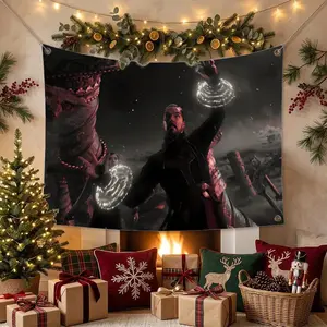 D-Doctor Strange MOVIE Flags Multi Size Atmosphere Flag, Cheerleading Hand Pulled Banner, Portable Outdoor Event Flag & Wall Decor for Sports, Parties, Home and Room Decoration