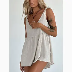 Tay Romper Beige