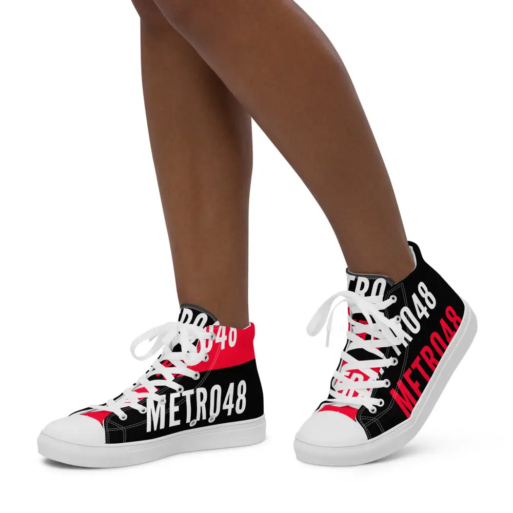 Metro48 Women’s High Top Canvas Shoes