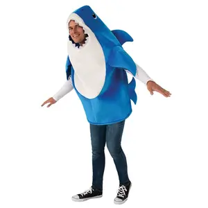 Baby Shark Daddy Shark Adult Costume with Sound Chip