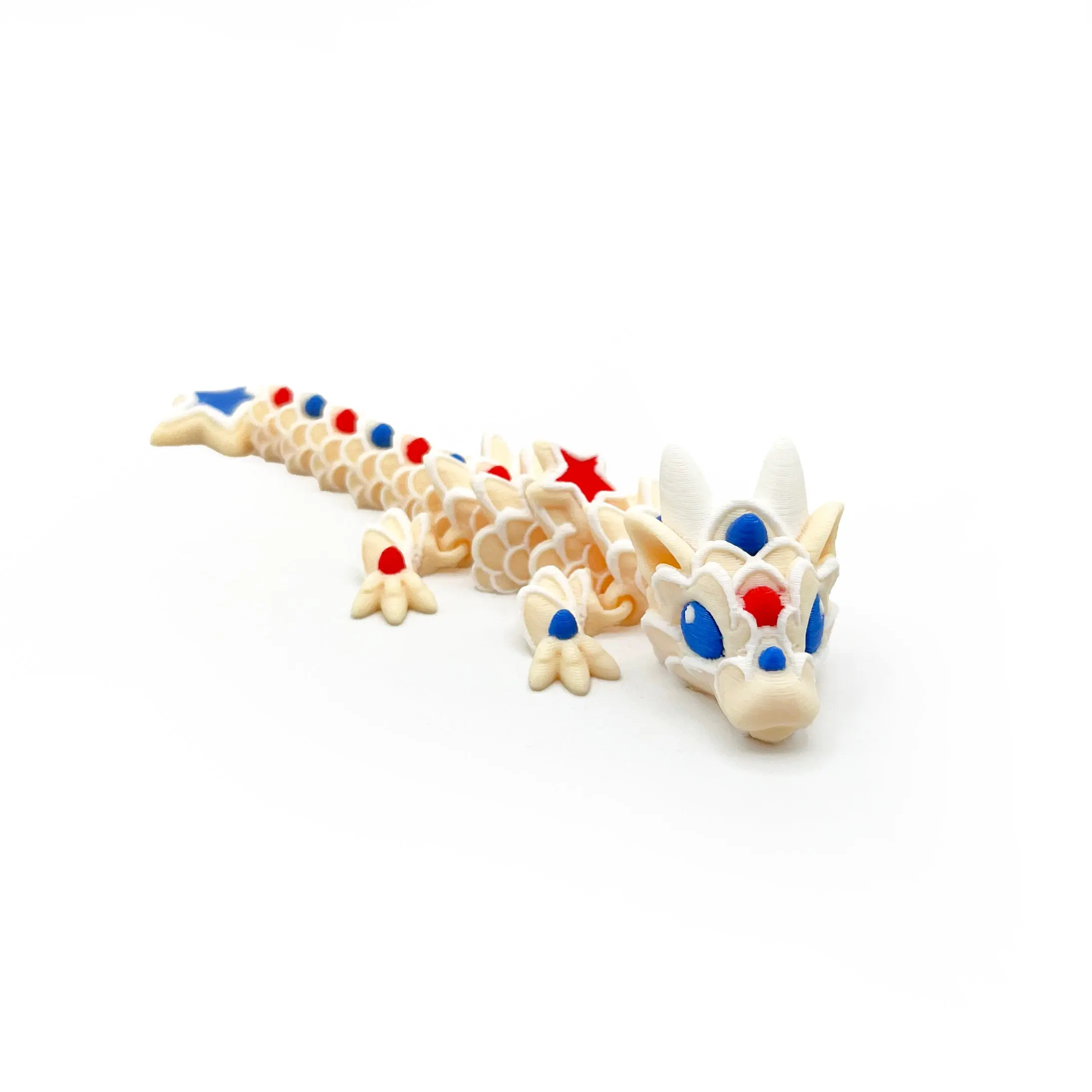 Sugar Cookie Dragon - Red White & Blue