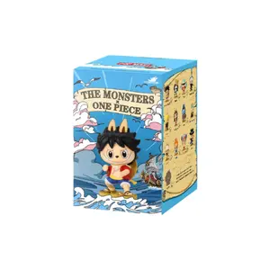 Pop Mart Labubu The Monsters x One Piece Series Single Blind Box - 100% Authentic Sealed Luffy Anime Sealed Characters Chance at Secret Rare Vinyl