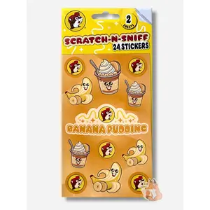 Buc-ee's Banana Pudding Scratch n' Sniff Stickers