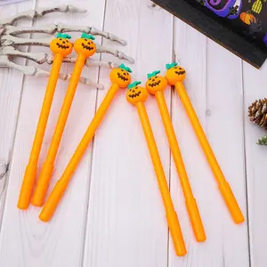 Creative Halloween Pumpkin Head Neutral Pen, Smooth Writing, Versatile Use, Perfect for Parties, Gifts, DIY Crafts, Home, School, Office