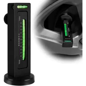 Adjustable Magnetic Gauge Tool, Wheel Camber, Caster Pillar and Wheel Alignment Tools for Automotive Truck Tire Repair