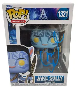 Sam Worthington Authentic Autographed Jake Sully Avatar 1321 Funko Pop Figure