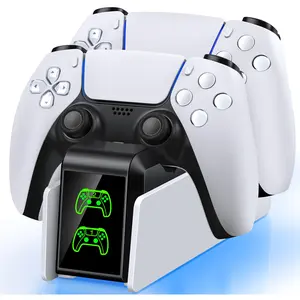 BEBONCOOL PS5 Controller Charging Station for PlayStation 5 Controllers Can charge 2 PS5 controllers at the same time