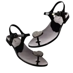 Zhoelala Women's Jelly Sandals – Soft, Flexible & Waterproof Summer Shoes  Girl Comfort