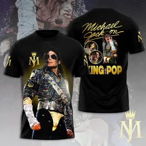 Vintage King Of Pop Michael Jackson baseball jersey